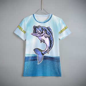 Bass Fishaholic Kids T-Shirt