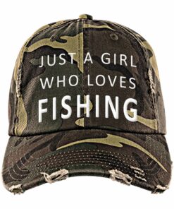 Just A Girl Who Loves Fishing Hat